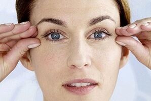 ịhịa aka n'ahụ dị ka usoro nke rejuvenating akpụkpọ gburugburu anya